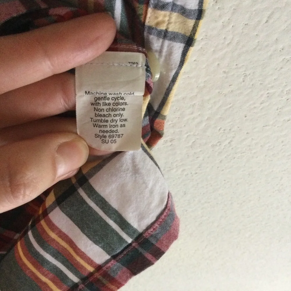 J. Crew crew madras